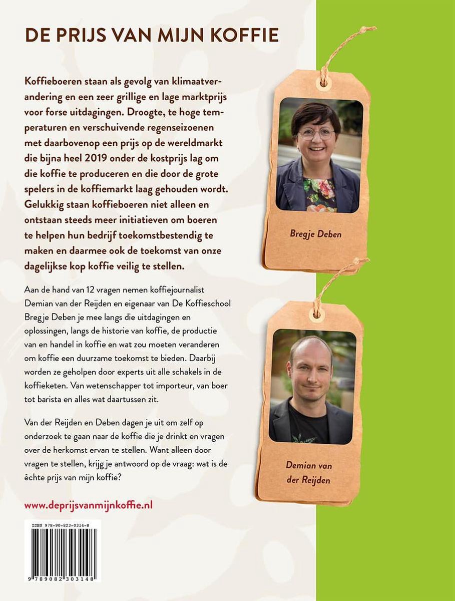 De Prijs van Mijn Koffie - back cover