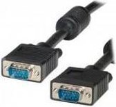 ADJ 320-00015 VGA Cable [D-SUB 15-pin, M/F, 3m, Black, Blister]