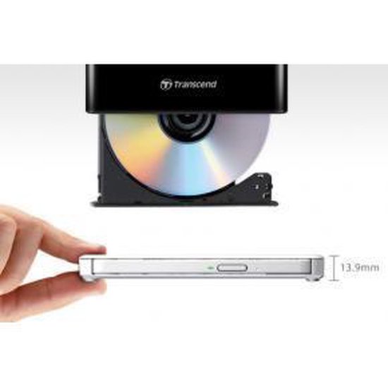 Transcend Slim portable - Externe DVD brander - Transcend