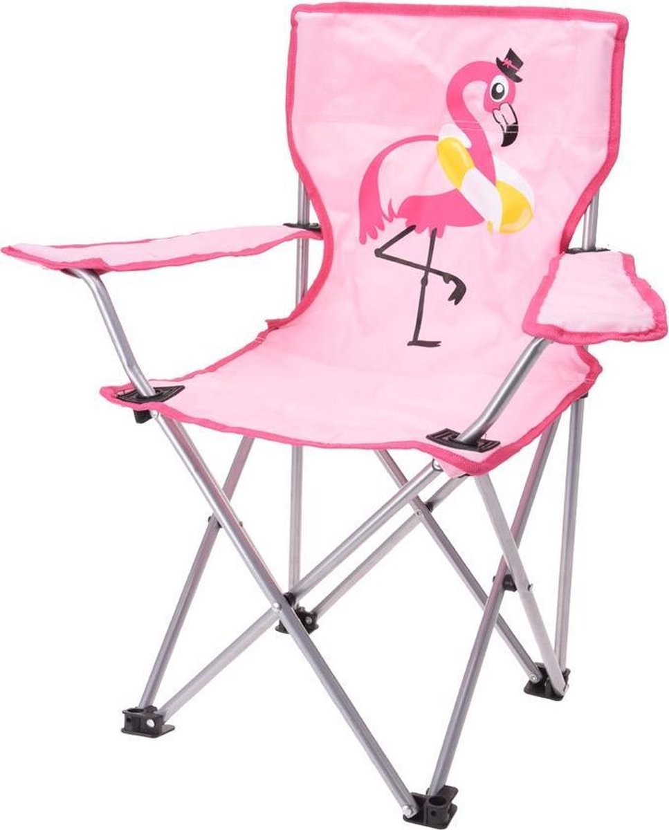 Free And Easy Vouwstoel Meisjes Flamingo Roze 36 X 36 34 Cm bol.com