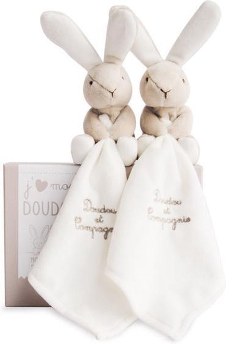 Dou Dou et Compagnie tweeling konijntjes - Dou Dou et Compagnie