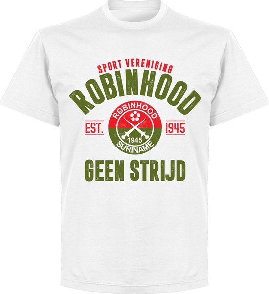 SV Robinhood Established T-shirt - Wit - M