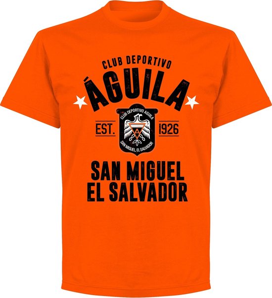 Club Deportivo Aguila Established T-shirt - Oranje - L