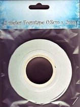 Foamtape 2 meter 8 mm breed 2 mm dik zelfklevend foam tape voor 3d techniek kaarten maken Nellie Snellen