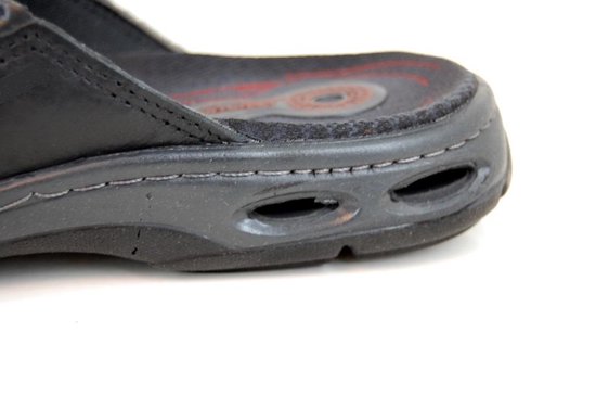 Stravers - Maat 47 Zachte Leren Slippers Heren. Grote Maten Kruisband Slipper  Sandalen | bol.com