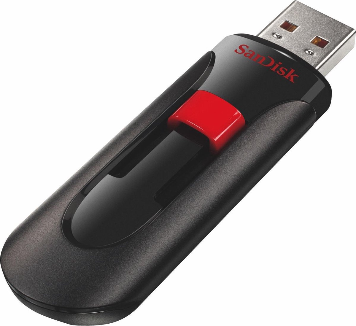 SanDisk Cruzer Glide Usb-stick - USB 2.0 A - 32 GB - zwart