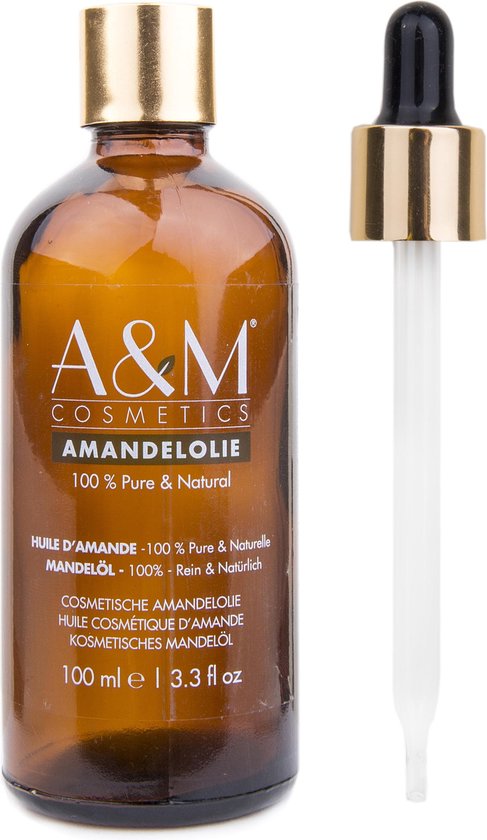 Economie bevel Vertolking Aza Natural - Amandel olie - 100% puur - biologisch & koudgeperst - haar &  huid - 100 ml | bol.com