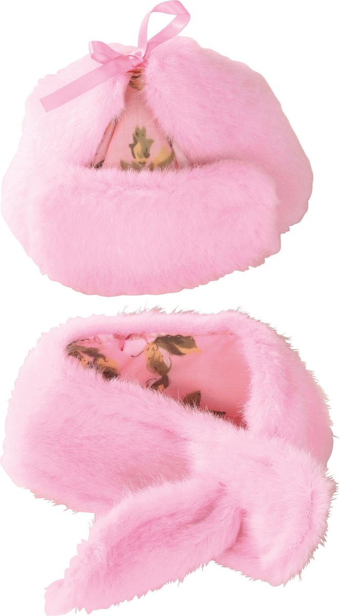 Götz Poppenkleertjes Götz Baby's 42 cm Winterset muts en sjaal