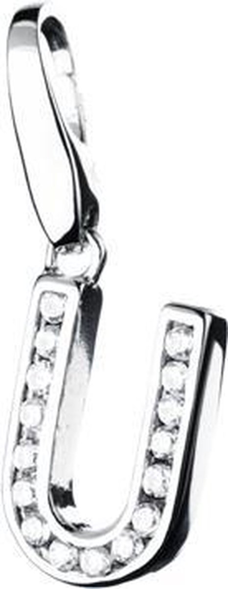 Giorgio Martello | Charm | Bedel | Zilver | Letter | U | Zirkonia