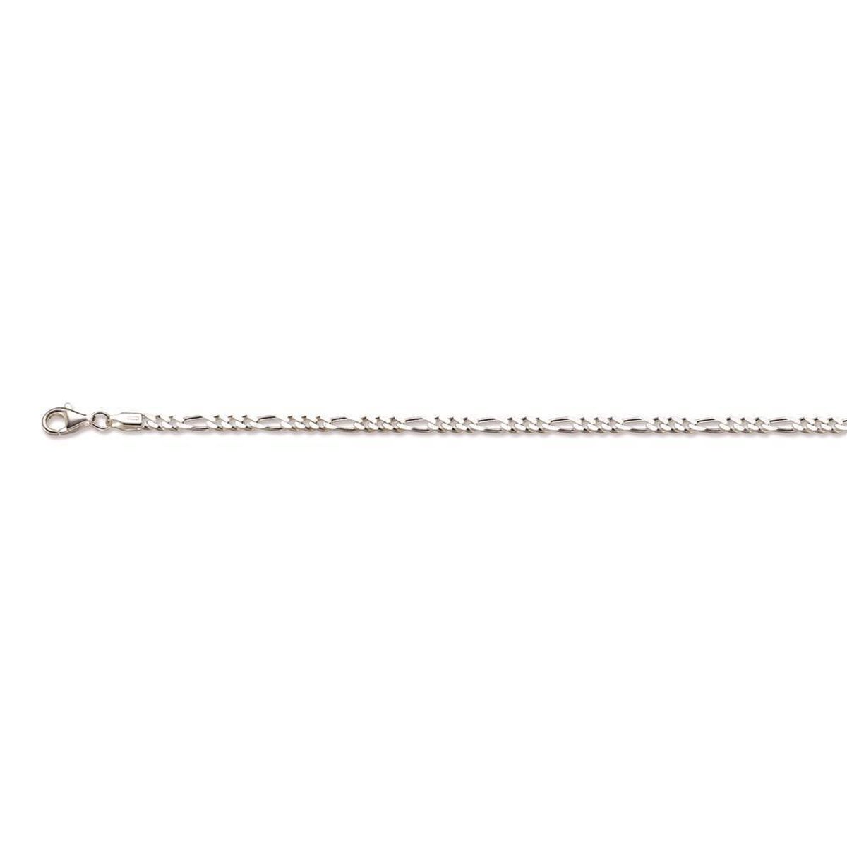 Glow - Zilveren schakelarmband
