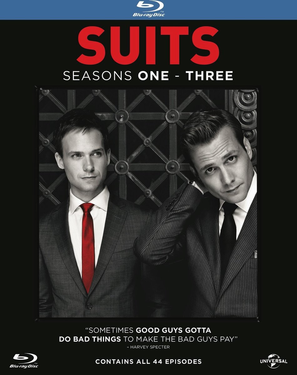 Suits - Seizoen 1 t/m 3 (Blu-ray)
