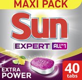 Sun Expert Extra Power Citroen All-in 1 Vaatwastabletten - 40 tabletten