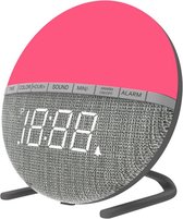 Slaaptrainer – Slaaphulp - Wake-Up Light - Digitale Wekker Met 7 Verschillende Kleuren - 8 Geluidseffecten - incl. USB Kabel