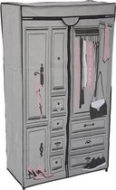 Eazy Living Stoffen Kledingkast Elegance Roze