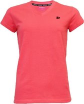 Donnay T-shirt - Sportshirt - Dames - maat L - Coral (067)