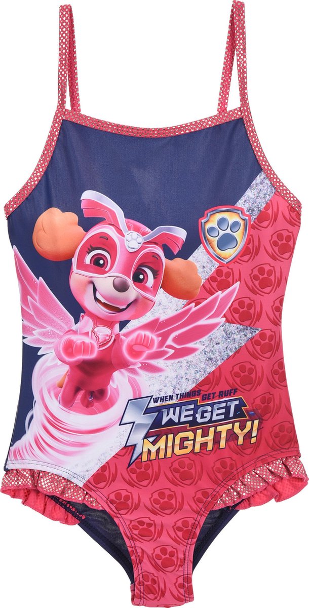 Paw Patrol Mighty Pups Badpak - Fuchsia - 94