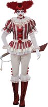CALIFORNIA COSTUMES - Psychopaat clown kostuum voor vrouwen - XL (44/46)