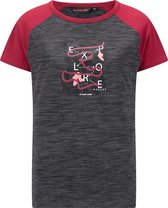 Life-Line Crich Dames T-shirt Korte Mouw Donkergrijze Melange - 42