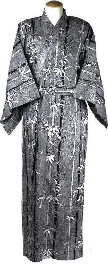 YUKATA JAPONAIS ORIGINAL sans marque AVEC DESIGN EN BAMBOU (TAILLE VOIR LA DESCRIPTION DU PRODUIT !!) Kimono de nuit unisexe taille unique