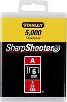 Stanley - Agrafes - 4mm - Type A - 1000 pièces