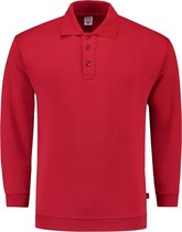 Tricorp Polosweater boord - Casual - 301005 - Rood - maat XL