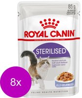 Royal Canin Sterilised In Jelly - Kattenvoer - 8 x 12x85 g