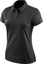 Nike Academy 18 SS Polo  Sportshirt - Maat L  - Vrouwen - zwart/wit