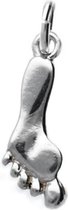 Zilveren Pedicure voet kettinghanger