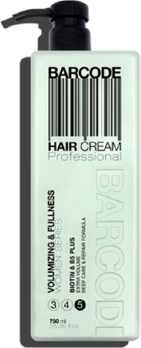 BARCODE - Hair Cream - Volumizing & Fullness -750ml