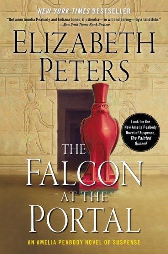 Amelia Peabody-The Falcon at the Portal - cover