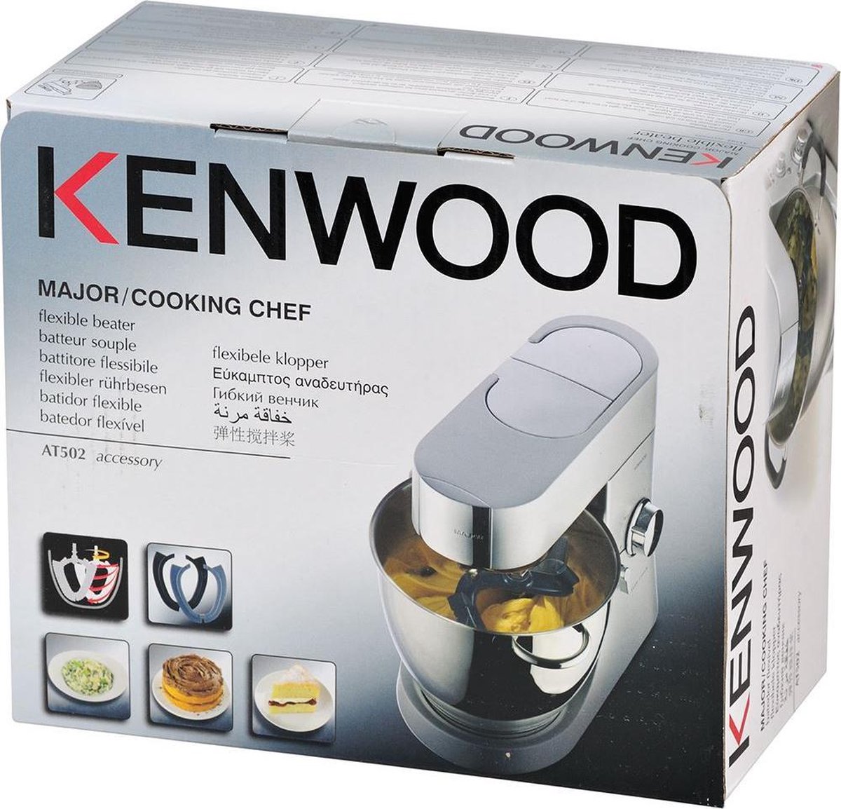 Kenwood Flexiklopper Major AT502 - Accessoire majeur Kenwood | bol.com