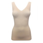 MAGIC Bodyfashion Maxi Sexy Tanktop Onderhemd (regular) - Latte - Maat 4XL