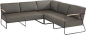 Coast hoek loungeset 3-delig aluminium 4 Seasons Outdoor