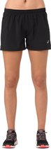 Asics Silver 4IN Short  Sportbroek - Maat XS  - Vrouwen - zwart