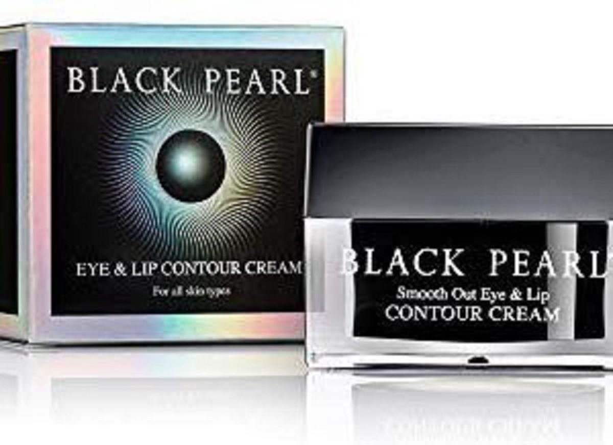 Dode zee producten - Black Pearl Royalty anti aging oog en lip creme met Dode Zeezout mineralen 50 ml