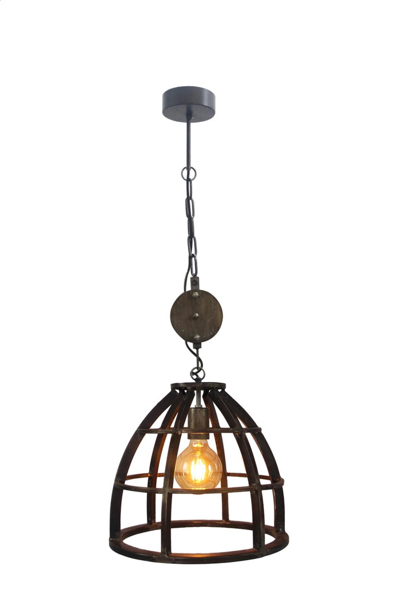 Chericoni Aperto hanglamp - 1 lichts - Ø 34 cm - E27 - Zwart
