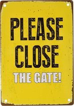 Please Close The Gate