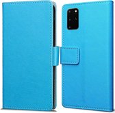 Cazy Samsung Galaxy S20 Plus hoesje - Book Wallet Case - blauw