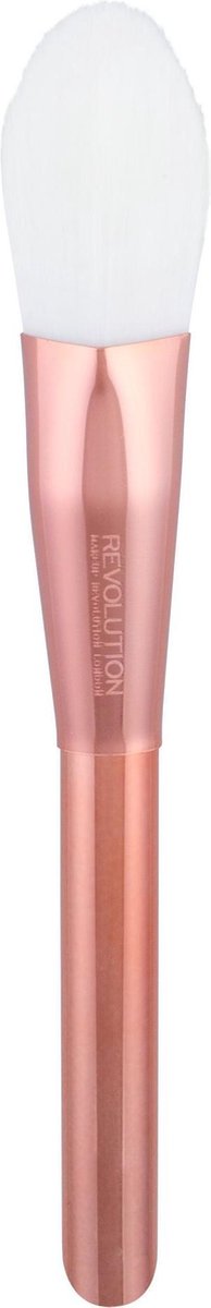 Makeup Revolution - Brushes Ultra Metals Contour Brush - Kosmetický štětec na konturování - 1.0ks