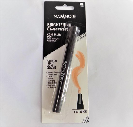 Max & More concealer pen / light & creamy / 140 beige | bol.com