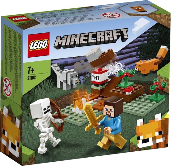 samenzwering gloeilamp vriendschap bol.com | LEGO Minecraft Het Taiga Avontuur - 21162