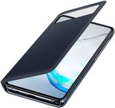 Samsung S View Wallet Hoesje - Samsung Note 10Lite - Zwart