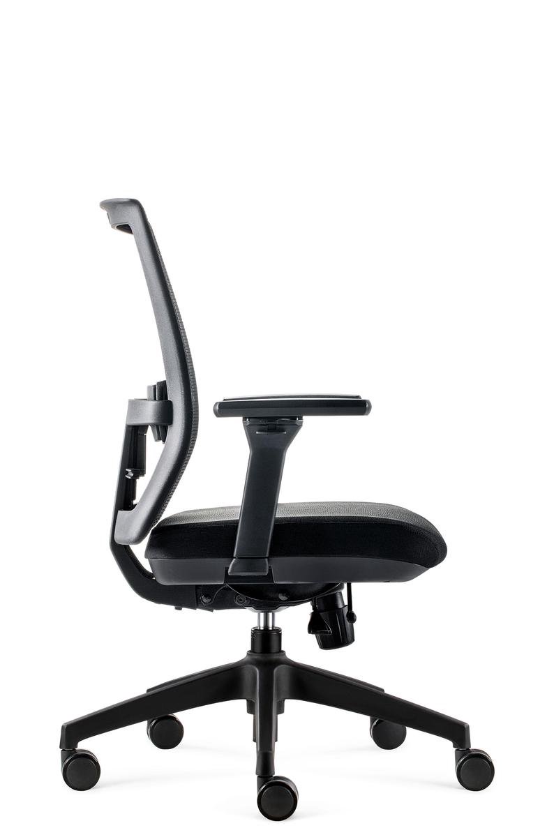 BENS 835-Ergo-4 - Ergonomische Bureaustoel - Bureaustoelen voor volwassenen - Kantoorstoel - Comfortabele rug - en lendenondersteuning voor lang zitten – GREENGUARD Gold, NEN-EN 1335 en ARBO – Thuiswerk en kantoor – foto 3