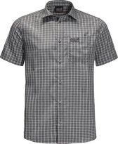 Jack Wolfskin El Dorado Outdoorblouse Mannen - Phantom Checks - Maat XL