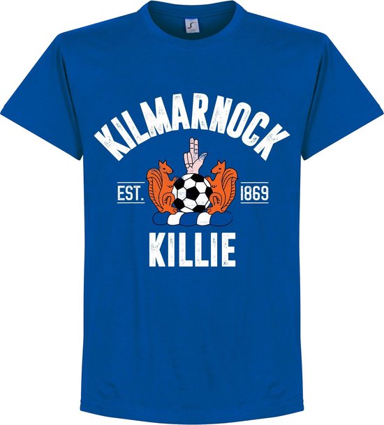 Kilmarnock Established T-Shirt - Blauw - S