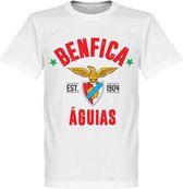Benfica Established T-Shirt - Wit - XXXXL