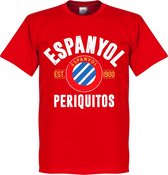 Espanyol Established T-Shirt - Rood - XXL
