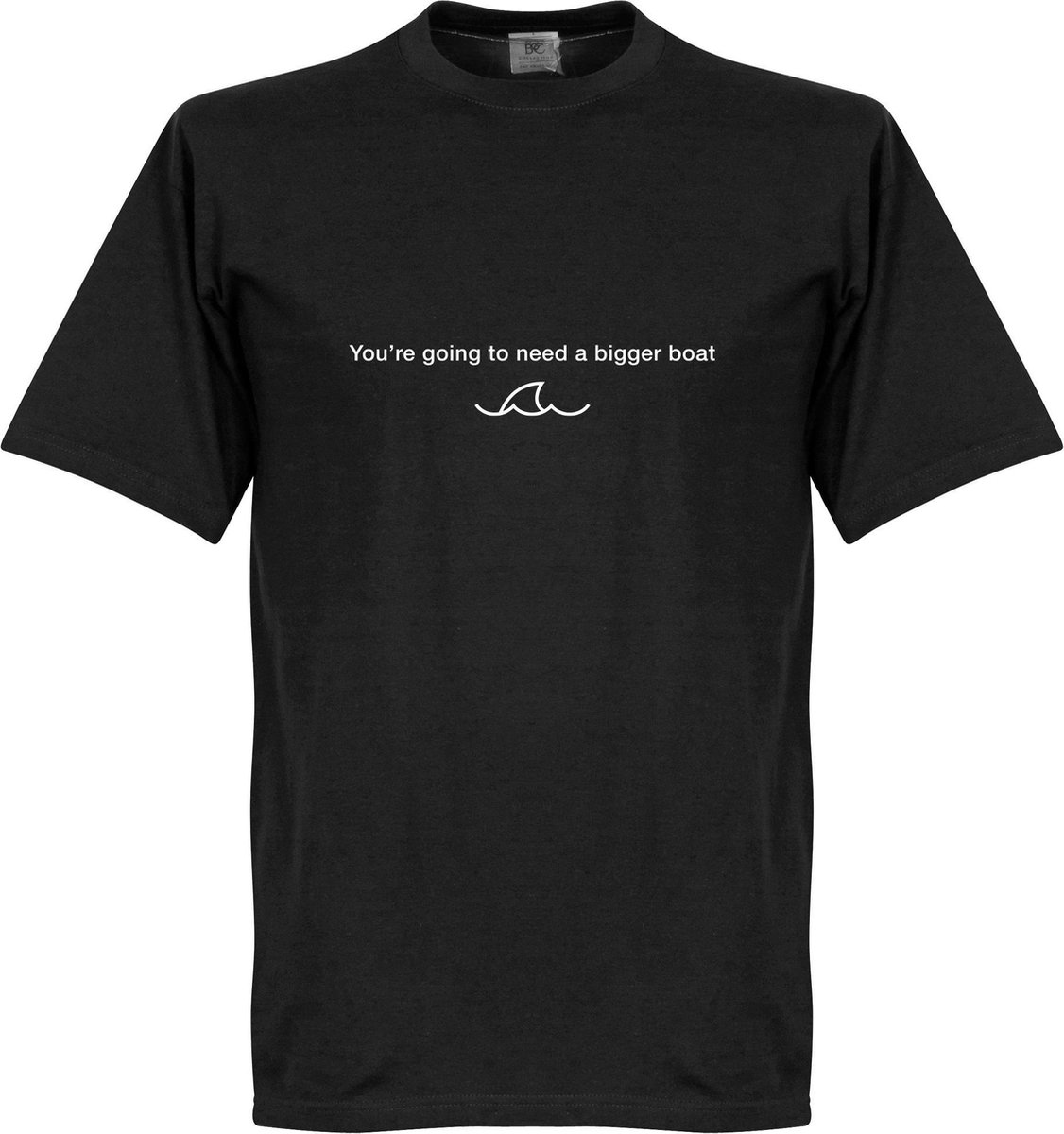 We're Going to Need a Bigger Boat T-Shirt - Zwart - XXXL