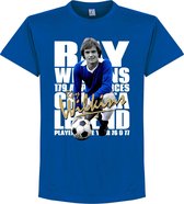 Ray Wilkins Legend T-Shirt - Blauw - L