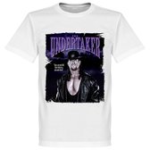 The Undertaker T-Shirt - Wit - 4XL